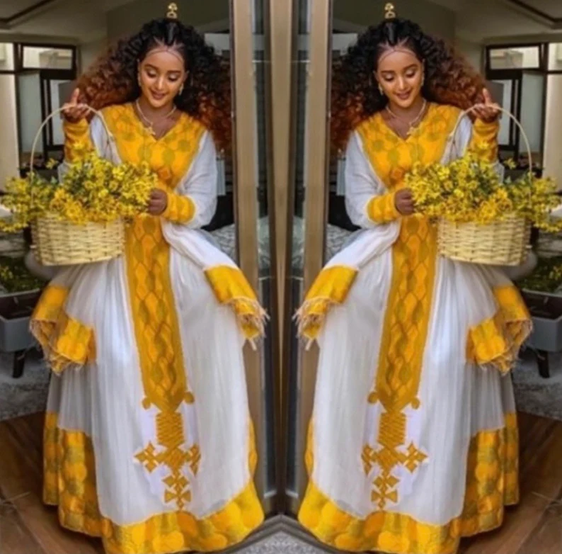 Glamorous Ethiopian and Eritrean traditional clothes
